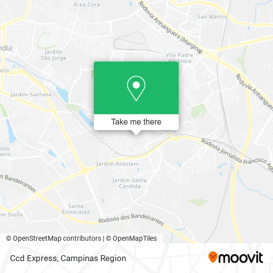 Ccd Express map