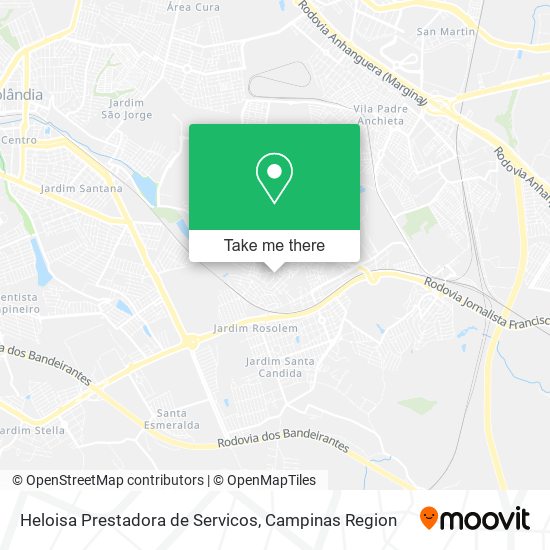 Heloisa Prestadora de Servicos map