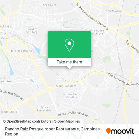 Rancho Raiz Pesqueirobar Restaurante map