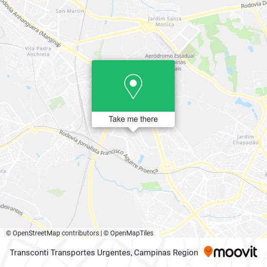 Transconti Transportes Urgentes map