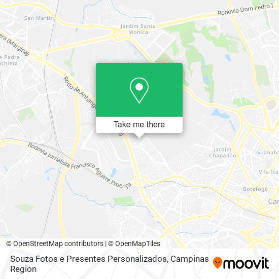 Souza Fotos e Presentes Personalizados map