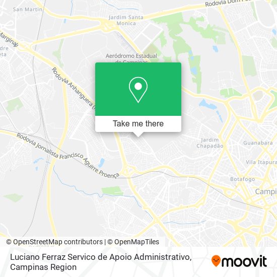Luciano Ferraz Servico de Apoio Administrativo map