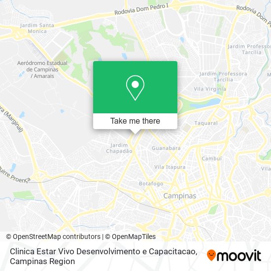 Clinica Estar Vivo Desenvolvimento e Capacitacao map