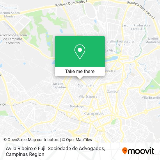 Avila Ribeiro e Fujii Sociedade de Advogados map