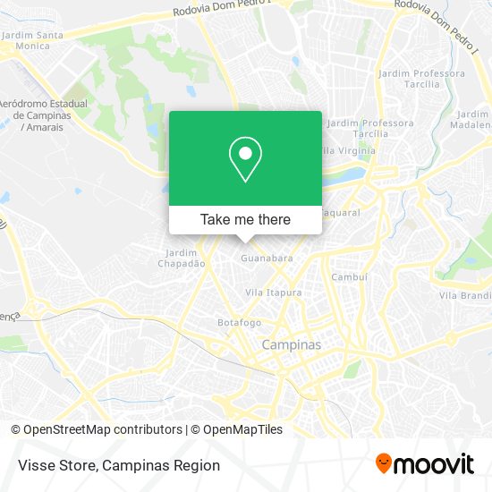 Mapa Visse Store