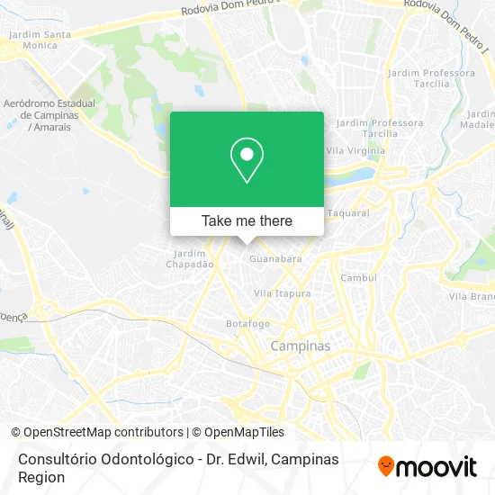 Consultório Odontológico - Dr. Edwil map