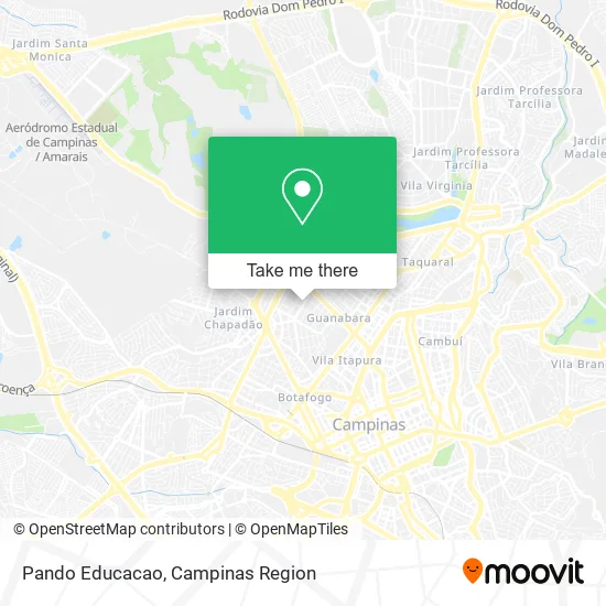 Pando Educacao map