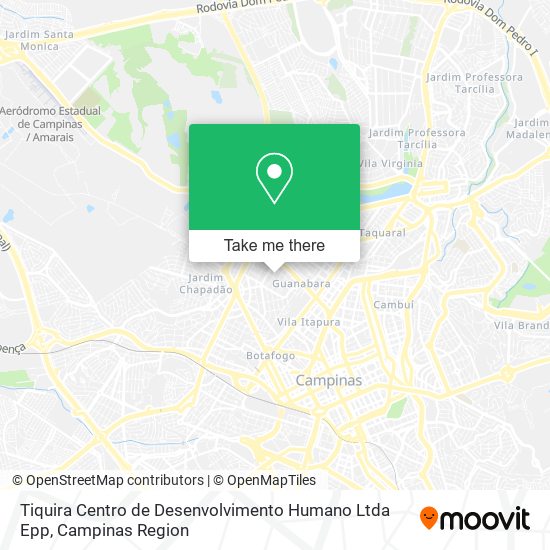 Tiquira Centro de Desenvolvimento Humano Ltda Epp map