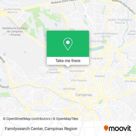 Mapa Familysearch Center