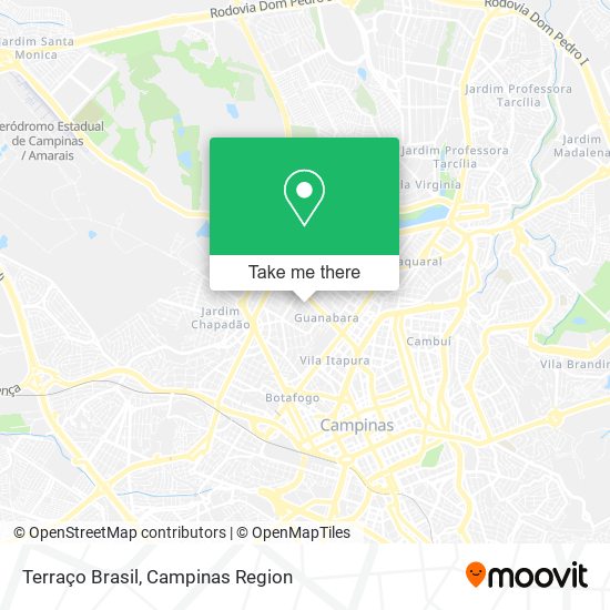 Terraço Brasil map