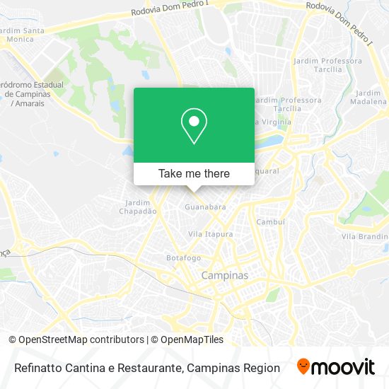 Refinatto Cantina e Restaurante map