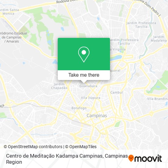 Centro de Meditação Kadampa Campinas map