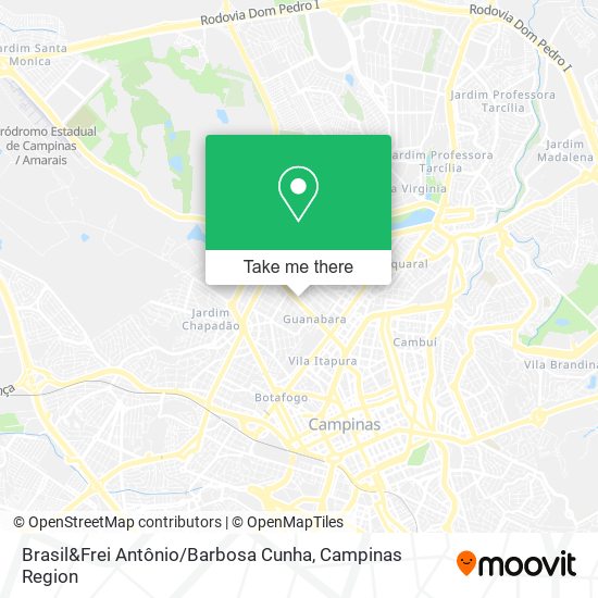 Brasil&Frei Antônio / Barbosa Cunha map