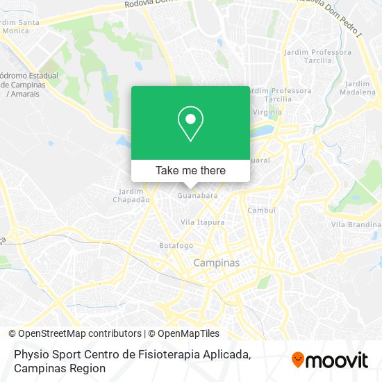 Physio Sport Centro de Fisioterapia Aplicada map