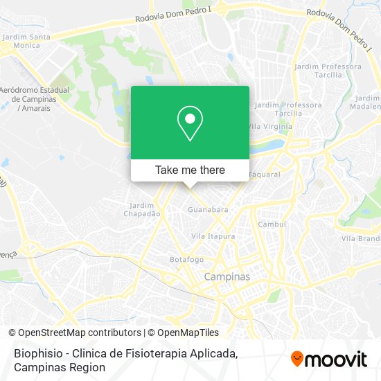 Biophisio - Clinica de Fisioterapia Aplicada map