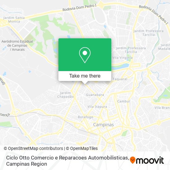 Ciclo Otto Comercio e Reparacoes Automobilisticas map
