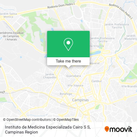 Instítuto de Medicina Especializada Cairo S S map