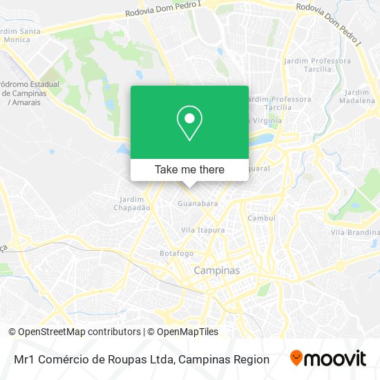 Mr1 Comércio de Roupas Ltda map