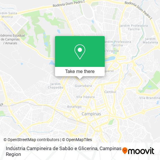 Indústria Campineira de Sabão e Glicerina map