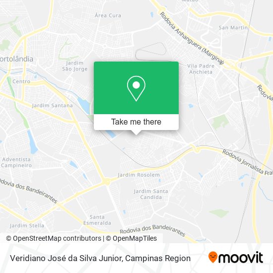 Mapa Veridiano José da Silva Junior