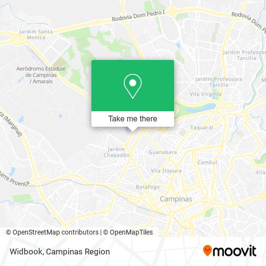 Widbook map