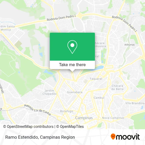 Ramo Estendido map