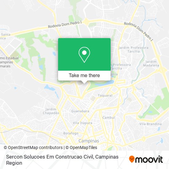 Sercon Solucoes Em Construcao Civil map