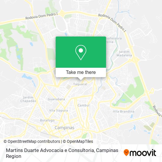 Mapa Martins Duarte Advocacia e Consultoria