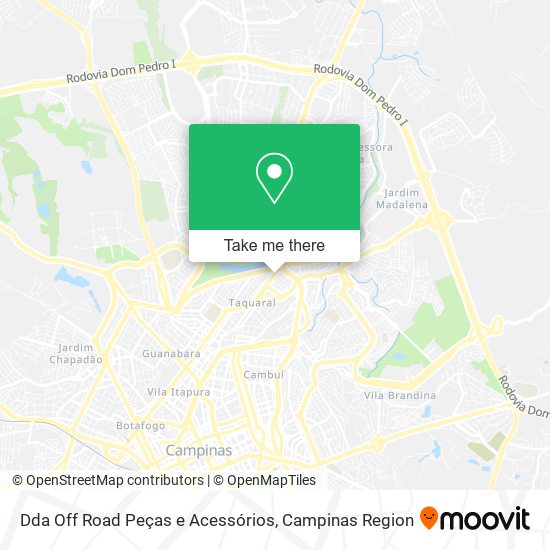 Dda Off Road Peças e Acessórios map