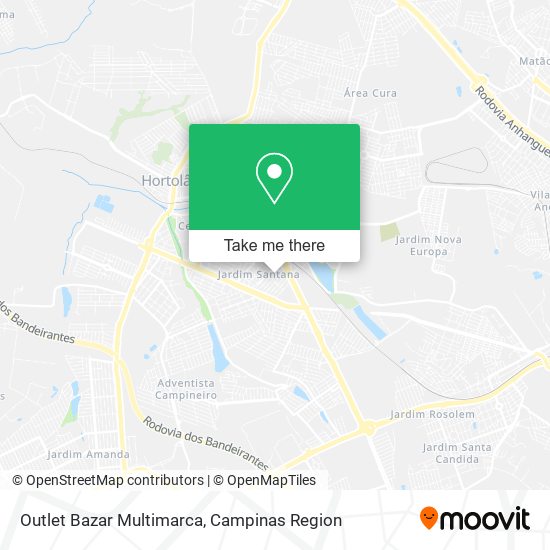 Outlet Bazar Multimarca map