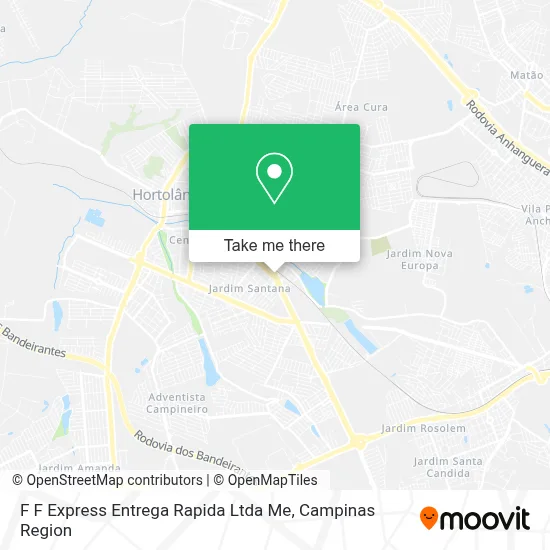 F F Express Entrega Rapida Ltda Me map