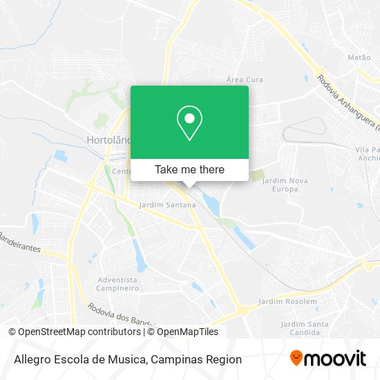 Allegro Escola de Musica map