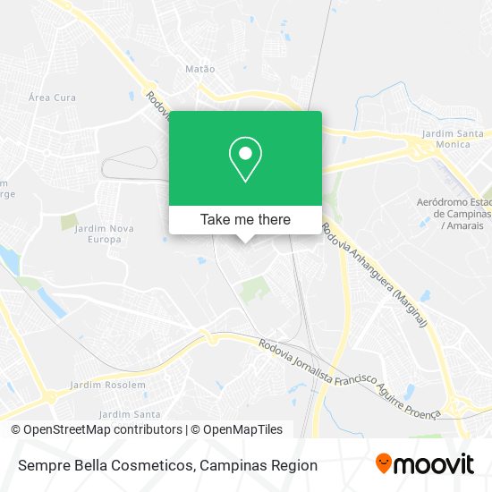 Sempre Bella Cosmeticos map