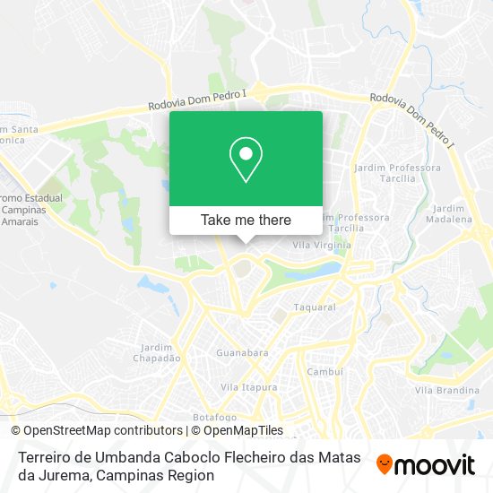 Terreiro de Umbanda Caboclo Flecheiro das Matas da Jurema map