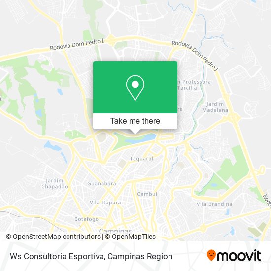 Ws Consultoria Esportiva map