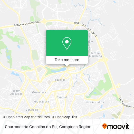 Churrascaria Cochilha do Sul map