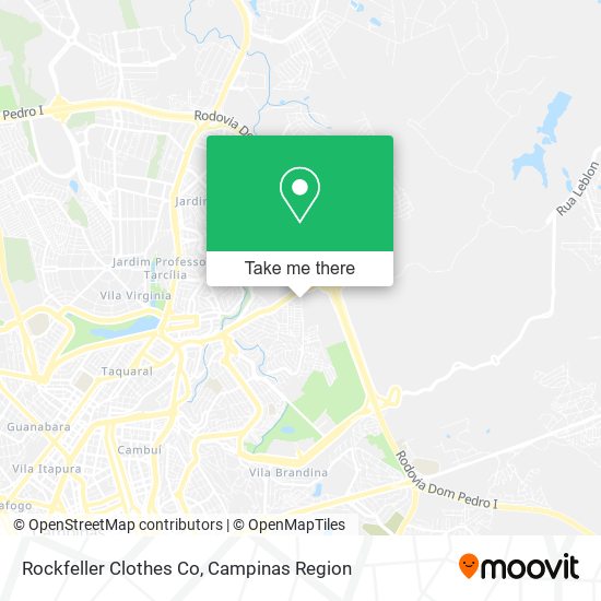Mapa Rockfeller Clothes Co