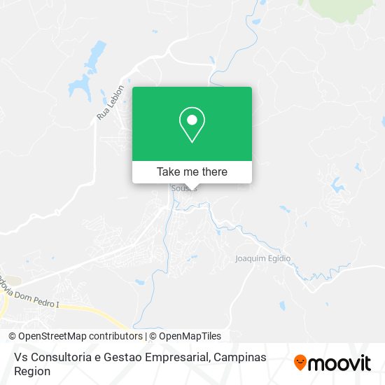 Vs Consultoria e Gestao Empresarial map