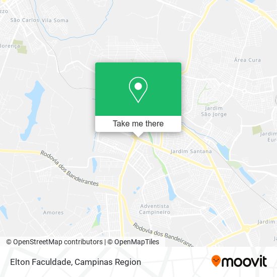 Elton Faculdade map