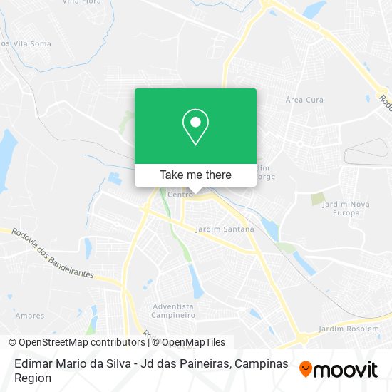 Edimar Mario da Silva - Jd das Paineiras map