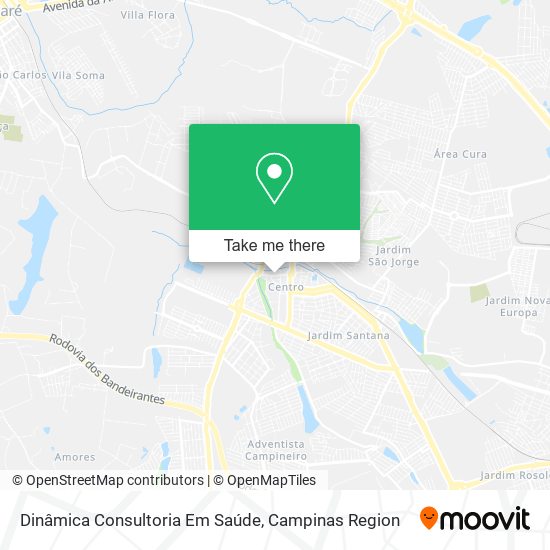 Dinâmica Consultoria Em Saúde map
