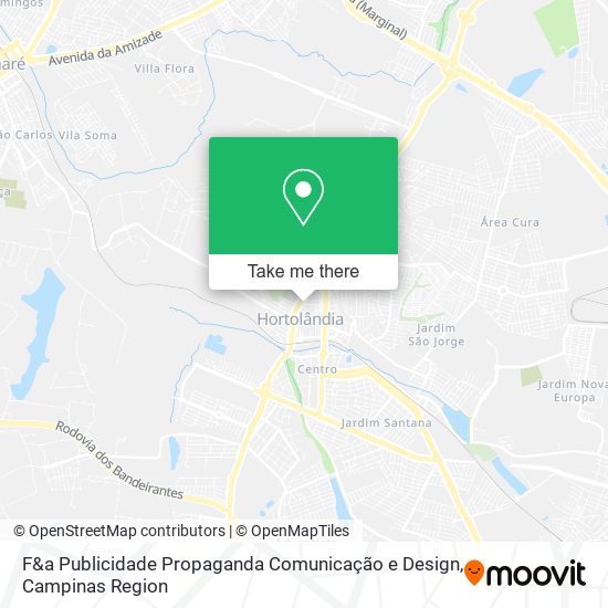 F&a Publicidade Propaganda Comunicação e Design map