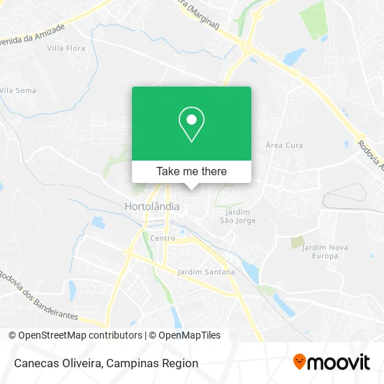 Canecas Oliveira map