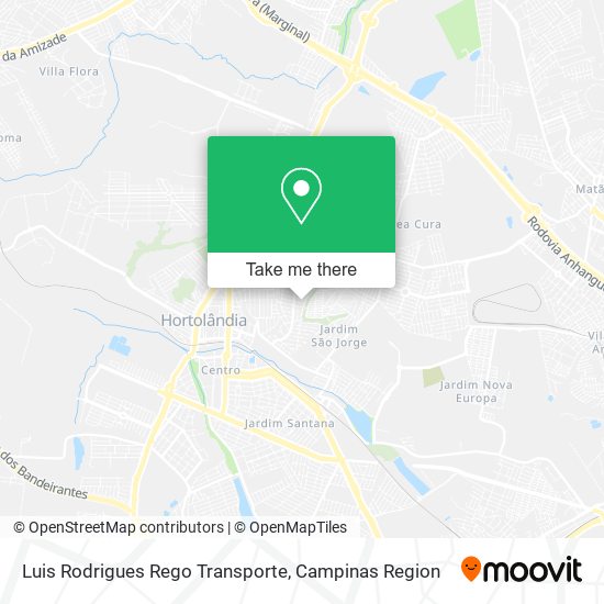 Luis Rodrigues Rego Transporte map