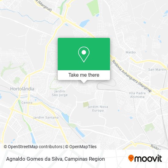 Agnaldo Gomes da Silva map