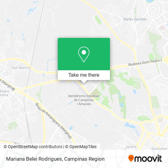 Mariana Belei Rodrigues map
