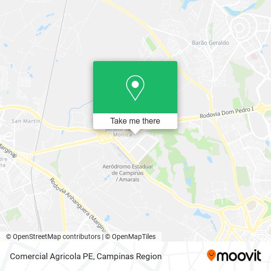 Comercial Agricola PE map