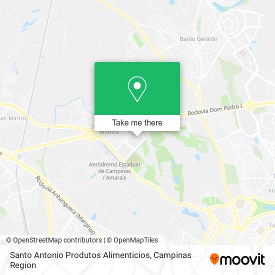 Santo Antonio Produtos Alimenticios map