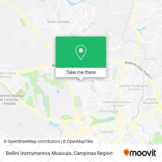 Bellini Instrumentos Musicais map