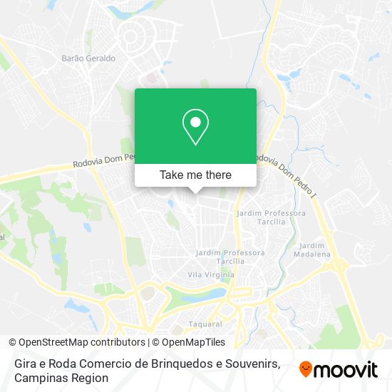 Gira e Roda Comercio de Brinquedos e Souvenirs map